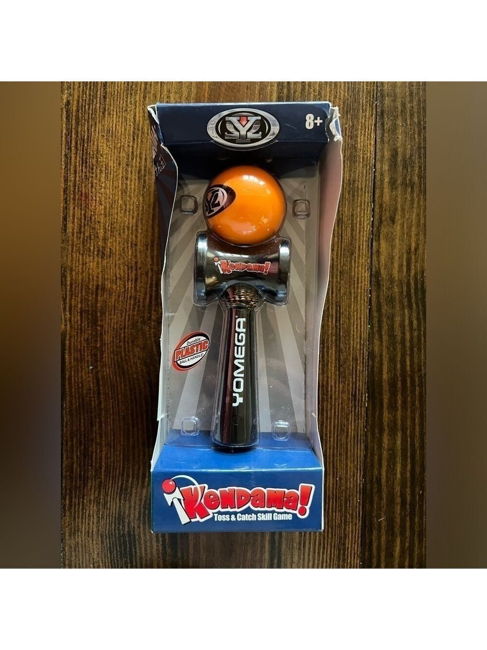 YOMEGA KENDAMA SKILL TOY YO-YO TOSS & CATCH GAME Cup Ball